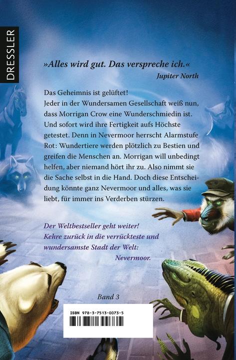 Produktbild Nevermoor 3. Leere Schatten (Deutsch, Jessica Townsend, Jim Madsen, Franca Fritz, Heinrich Koop, 2022)