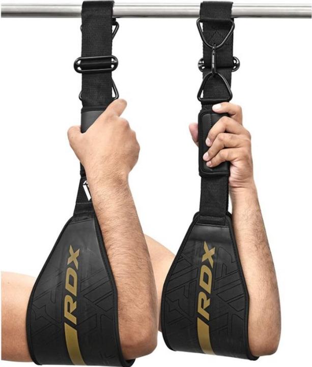 Actual product image Rdx Gym Abs Strap F6 Matte Golden