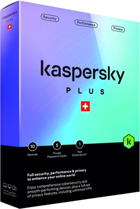 Actual product image Kaspersky Plus (10 PC) (10 User, 12 months)