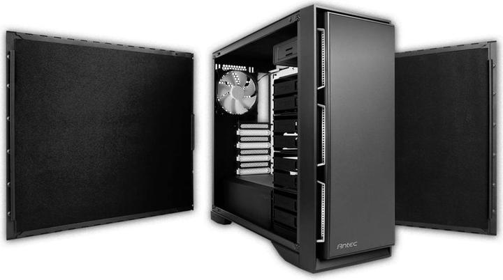 Image du produit Antec Tour Midi silencieuse P101 (mATX, Mini-ITX, ATX)
