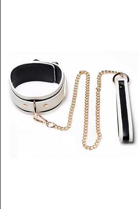 Image du produit Master Series Kink in the Dark Glowing Collar & Leash