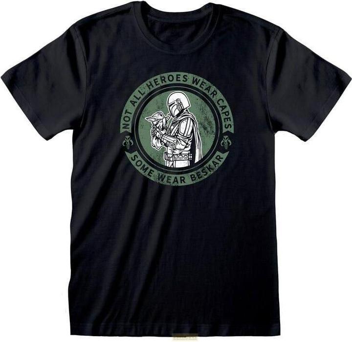 Heroes Inc Star Wars The Mandalorian T-Shirt Wear Beskar (L) (L)