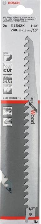 Productafbeelding Bosch Professional Zubehör S 1542 K