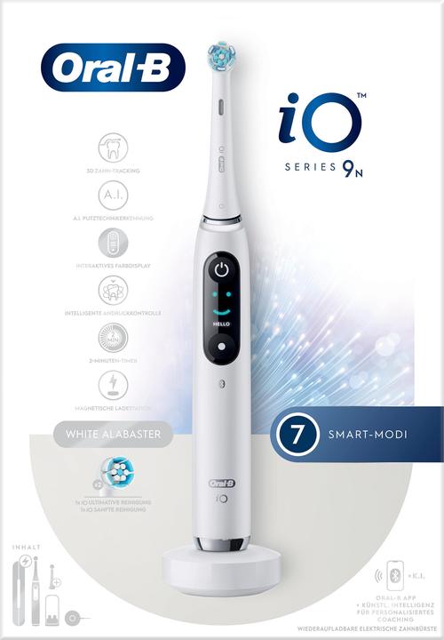 Actual product image Oral-B iO 9 + Sensitive (Oscillating toothbrush)