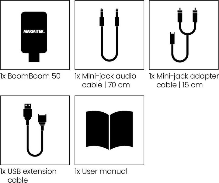 Immagine prodotto Marmitek BoomBoom 50 Trasmettitore audio TV Bluetooth (Emittenti)