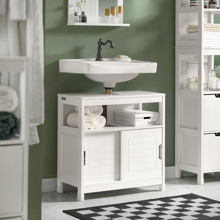 Actual product image SoBuy Vanity unit white (60 x 30 x 61 cm)