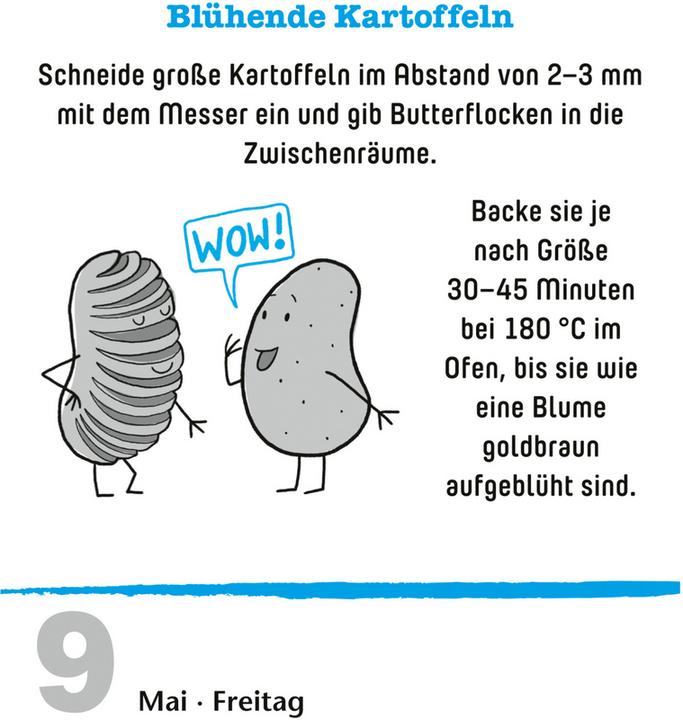 Produktbild Harenberg Lifehacks Tagesabreisskalender 2025 - Der hilfreichste Kalender aller Zeiten (11 x 14 cm, Deutsch)