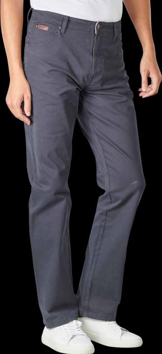 Actual product image Wrangler Texas Slim Pant Straight Fit Dark Navy (W40/L32)