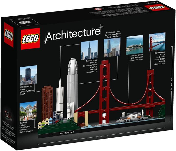 Produktbild LEGO San Francisco (21043) (21043, LEGO Architecture)