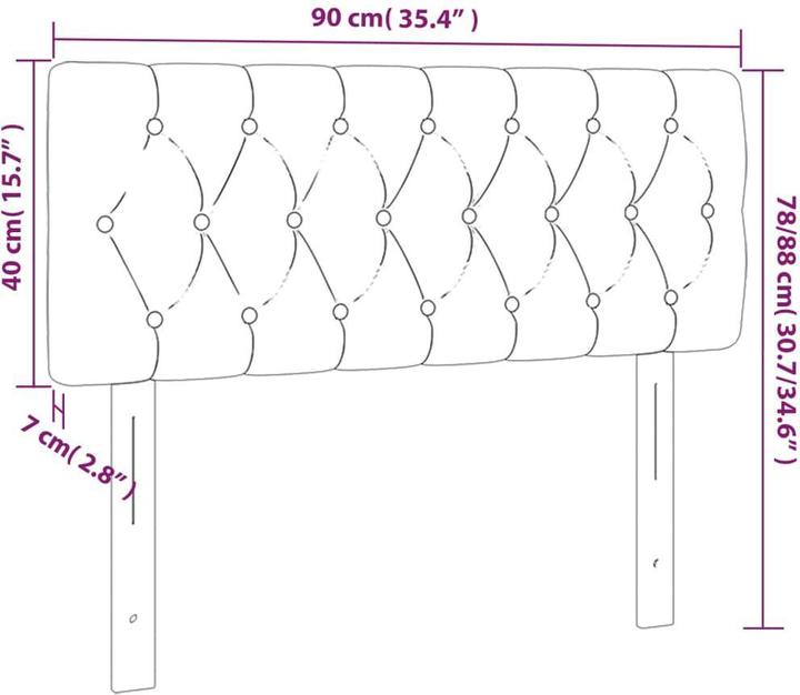 Immagine prodotto VidaXL Daniella (90 x 7 x 88 cm)