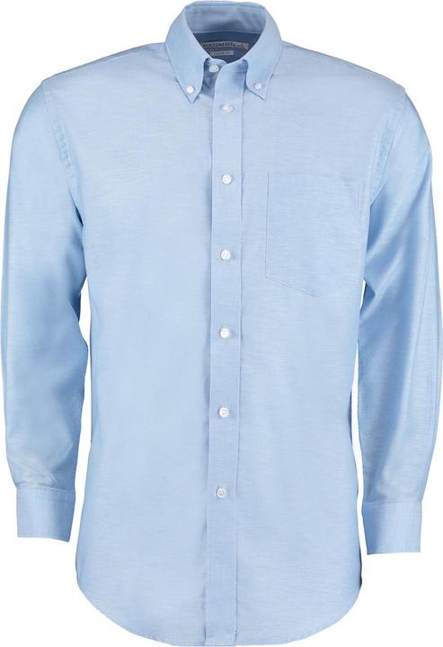 Produktbild Kustom Kit Arbeits Langarm Oxford Shirt (14)