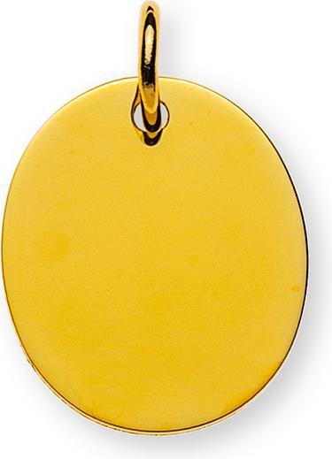 Produktbild Muau Gravurplatte (Gelbgold 750)