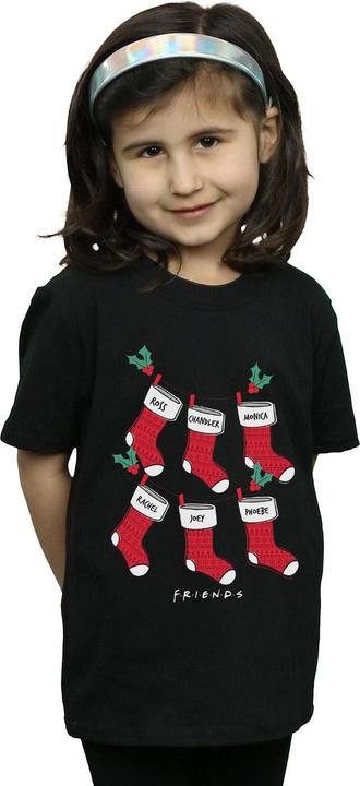 Immagine prodotto Friends Christmas Stockings Maglietta Ragazze (152, 158)