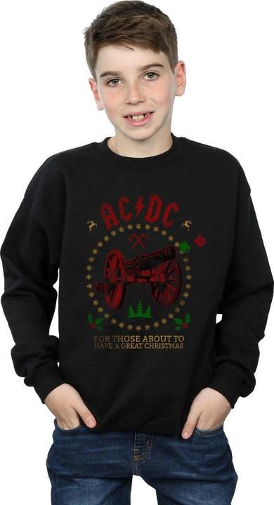 Produktbild AC/DC Christmas For Those Sweatshirt Jungen (140, 146)