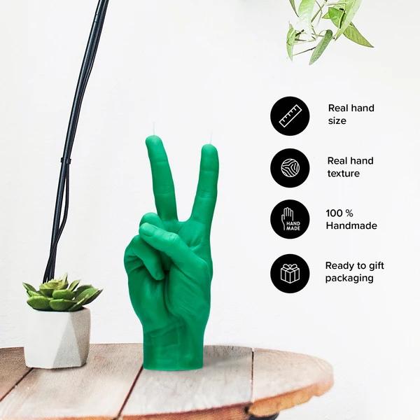 Actual product image Candle Hand Victory (1 pcs.)