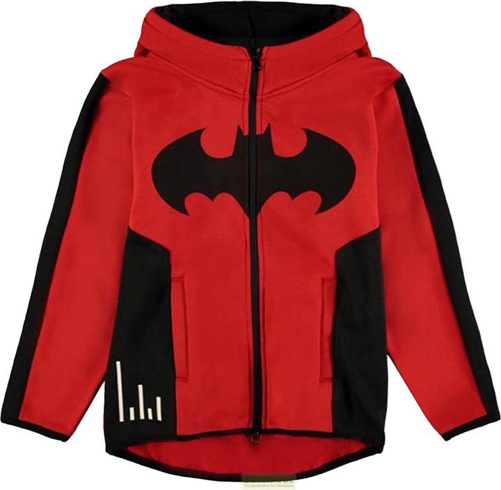 Batman Core Ragazzi, felpa con cappuccio Tech