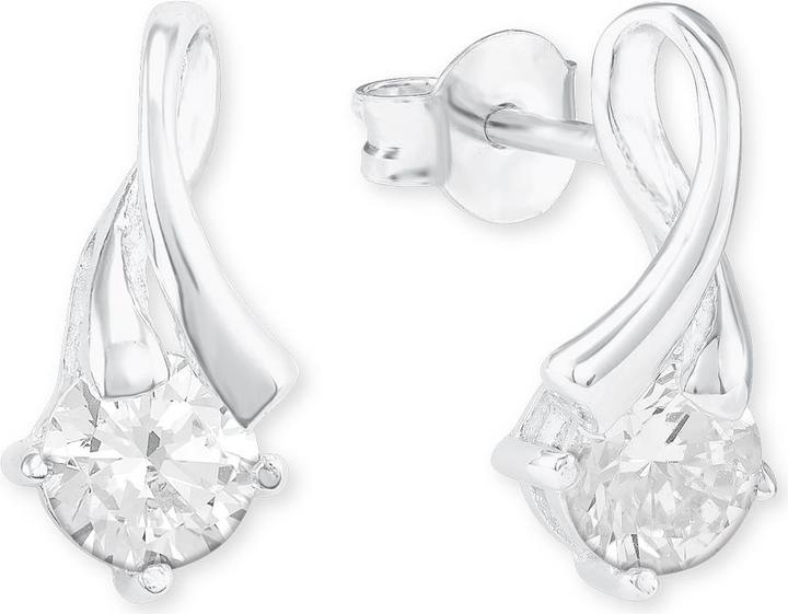 Image du produit Amor Boucles d'oreilles pour femmes en argent massif 925 brillant (Argent)