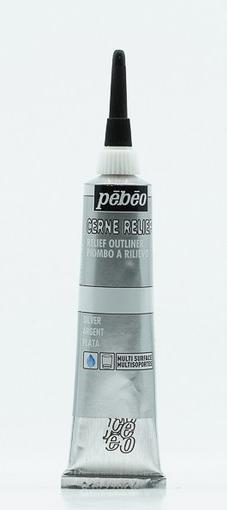 Image du produit Pebeo Cerne Relief (Argent, 20 ml)