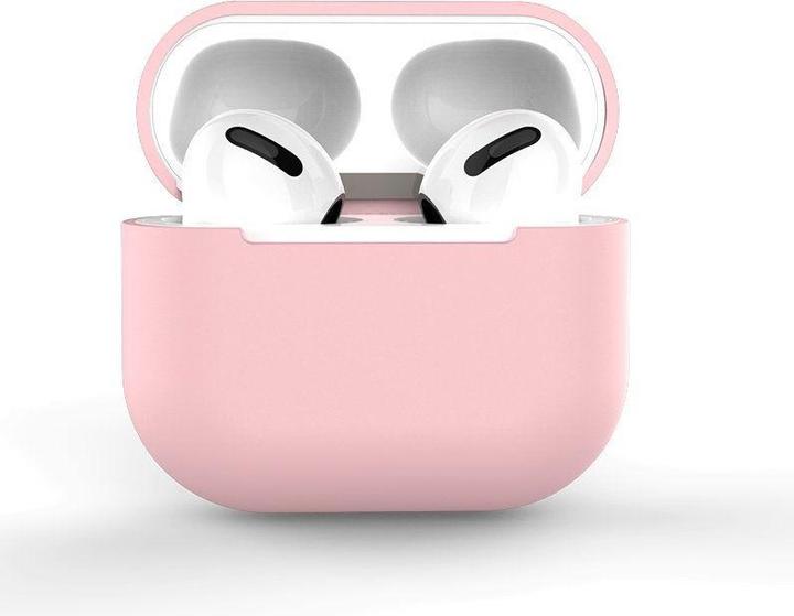 Actual product image Hurtel Case for AirPods 2 / AirPods 1 Silicone Soft Earphone Cover Pink (Case C) (Headphone sleeve)