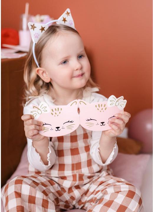 Actual product image Partydeco Invitation card cat (6 pcs.)