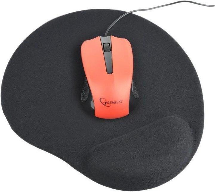 Image du produit Gembird MP-GEL-BLACK tapis de souris