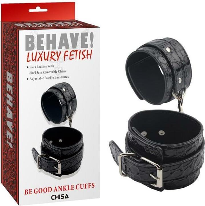 Actual product image Chisa Ankle cuffs Be Good Black