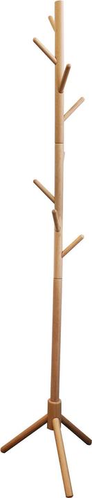 Image du produit Unilux Portemanteau MIKADO, 8 crochets, bois de hêtre, design peu encombrant, crochets arrondis,...