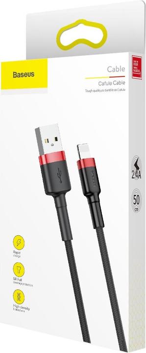 Actual product image Baseus Cafule Series for Apple (0.50 m, USB 2.0)