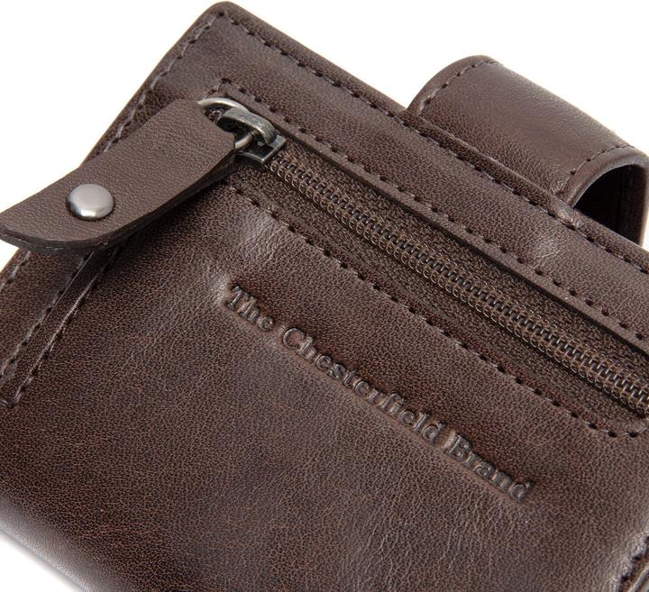 Image du produit The Chesterfield Brand Barrea Geldbörse RFID Schutz Leder 7 cm