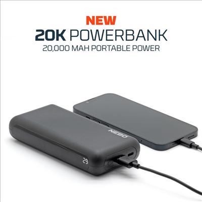 Produktbild Nebo Powerbank 20.000mAh USB A+C (20000 mAh)