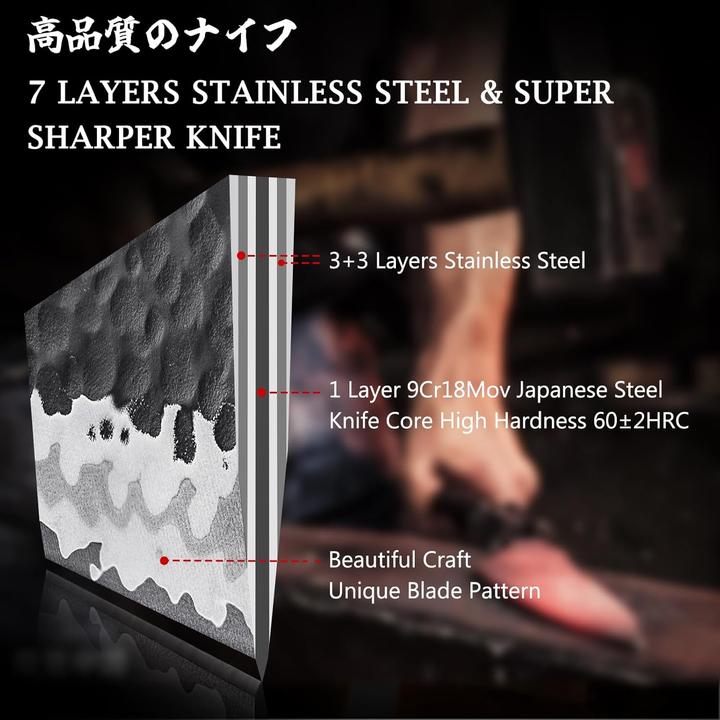 Actual product image Shan Zu Santokumesser (19 cm)