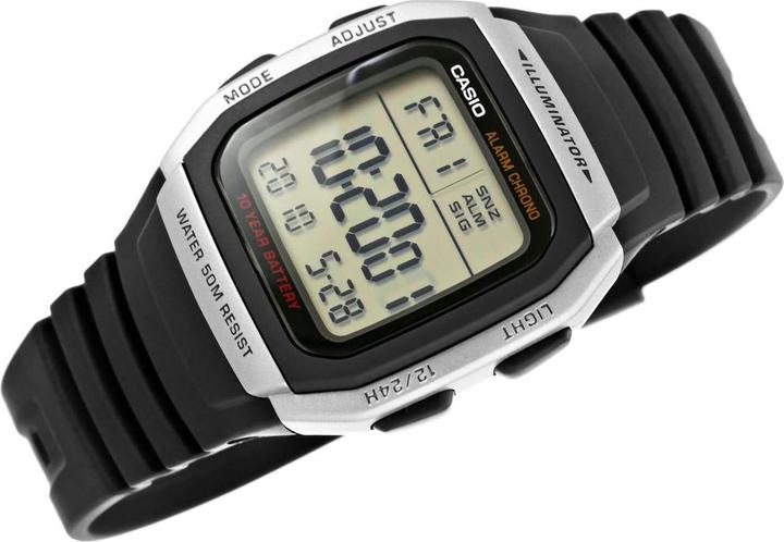 Actual product image Casio W-96H-1AVDF Unisex