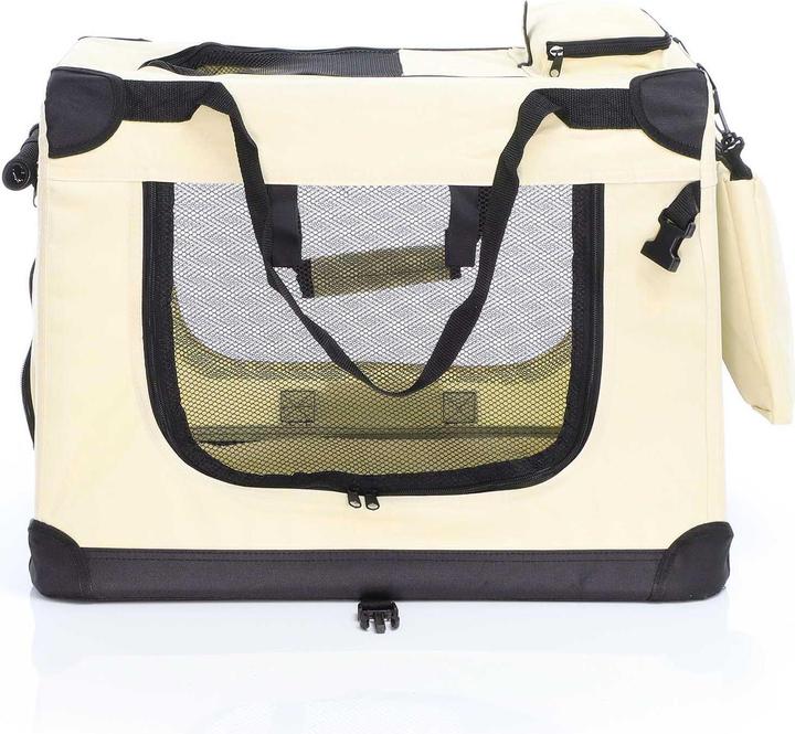 Produktbild Fudajo Transportbox (Hund, Katze, Kleintier, Atmungsaktiv, Faltbar, Waschbar)
