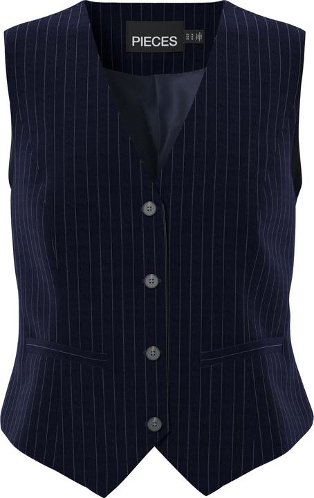 Actual product image Pieces Pcbozzy Vest Noos Pinstripe Exp Bc (XXL)