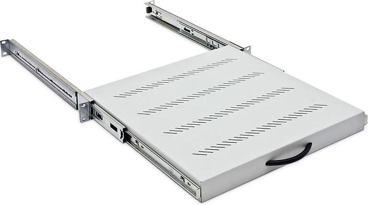 Produktbild Triton RAC-UP-X19-A1 - Ausziehbarer 19-Zoll-Fachboden, 1 HE, 650 mm Tiefe