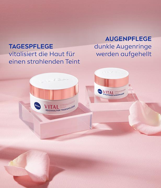 Produktbild NIVEA Vital Anti-Age Tagespflege strahlender Teint Topf 50 ml (50 ml, Tagescreme)