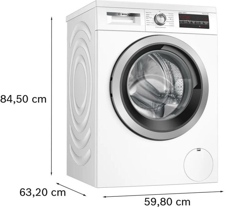 Produktbild Bosch Hausgeräte WUU28T10CH (9 kg, Links, CH-Stecker)