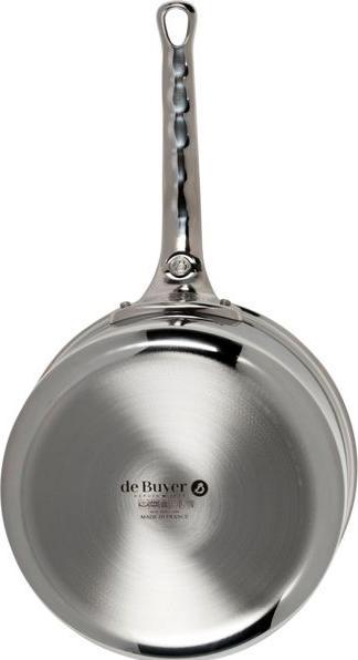 Actual product image de Buyer Affinity saucepan with lid induction (20 cm, Pot, Stainless steel)