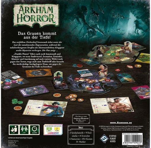 Image du produit FFG Kennerspiel L'Horreur à Arkham : 3e édition Les Marées noires (Allemand)