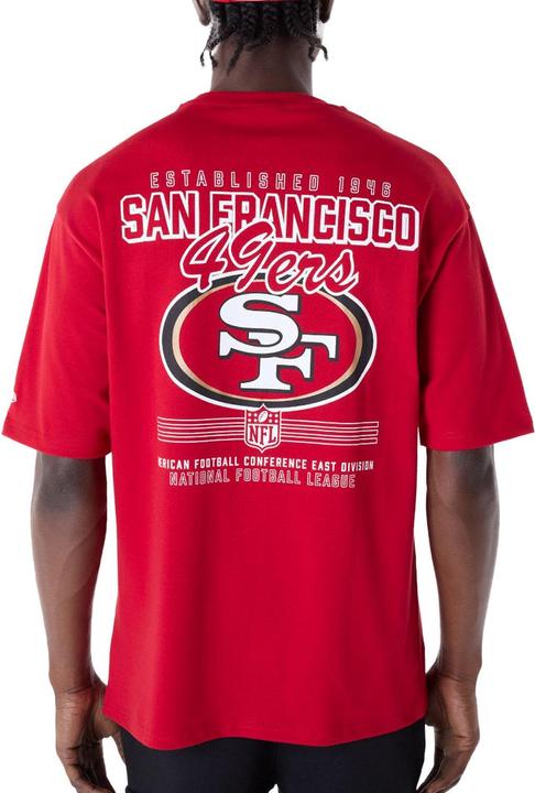 New Era NFL Shirt - BACKPRINT San Francisco 49ers rot - S (S)