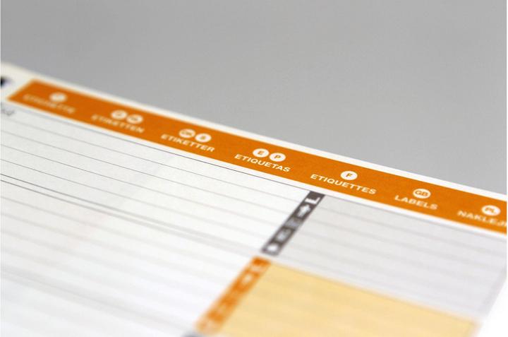 Image du produit Oxford Carnet d'adresses international (A5, À rayures, Couverture rigide)
