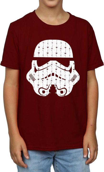 Produktbild Star Wars Christmas Stormtrooper Helmet TShirt Jungen (140, 146)