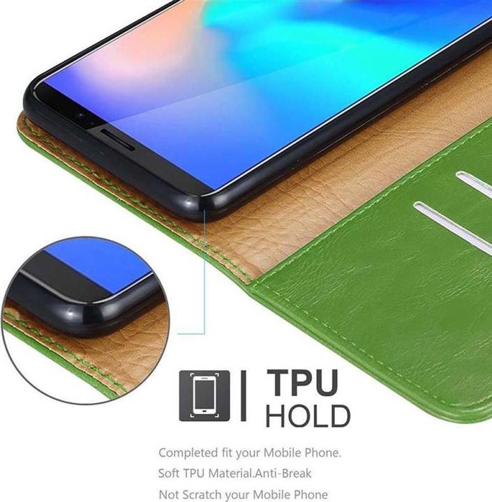 Actual product image Cadorabo Book Luxury Cover (Samsung Galaxy J3 Pro)