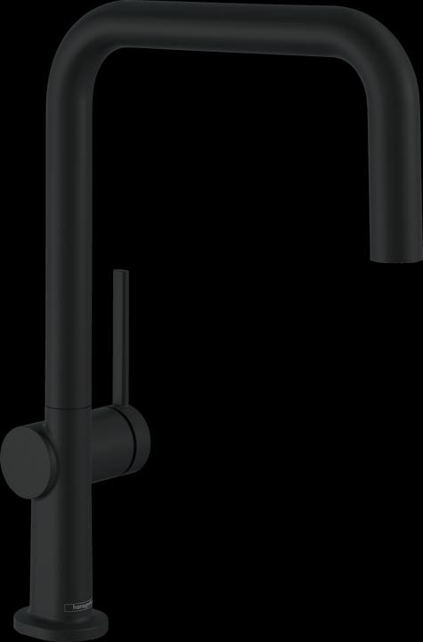 Productafbeelding hansgrohe Talis M54 wastafelmengkraan U 220 (mat zwart)