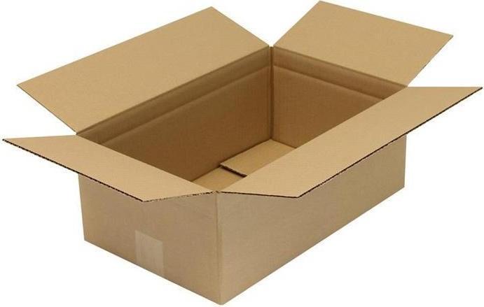 Actual product image Transpak Folding carton 1-wall dimensions 400x250x150mm quality 1.30 C brown brown (25 x)