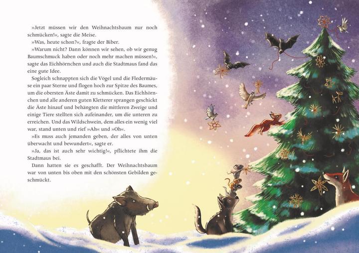 Produktbild Der kleine Siebenschläfer: Ein Lichterwald voller Weihnachtsgeschichten (Deutsch, Sabine Bohlmann, Kerstin Schoene, 2021)
