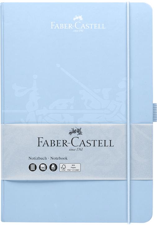 Image du produit Faber-Castell Carnet A5 sky blue (A5, Quadrillé, Couverture rigide)