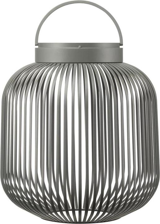 Actual product image Blomus Mobile LED light LITO LED M 30.5 x 27.5 cm indoor & outdoor granite grey (30 x 27 cm, 1 x)