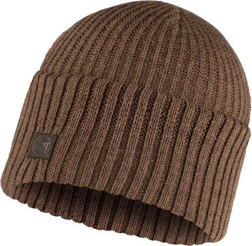 Buff Knitted Hat Rutger Mauve (One Size)