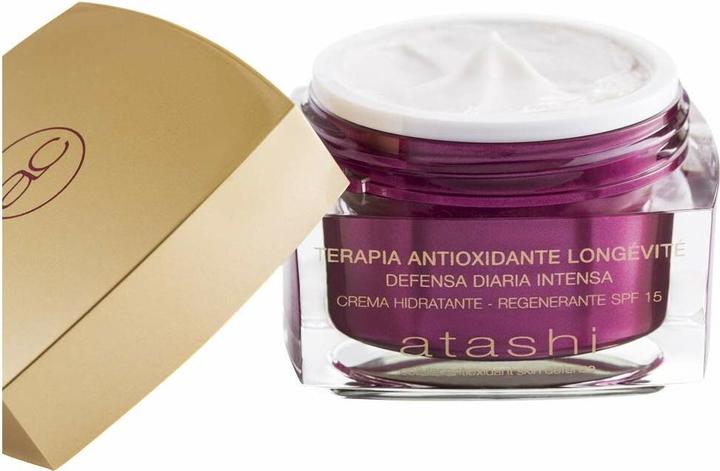 Immagine prodotto Atashi CELLULAR ANTIOXIDANT SKIN DEFENSE crema hidratante rigenerante 50 ml (50 ml, Crema da giorno, SPF 15)